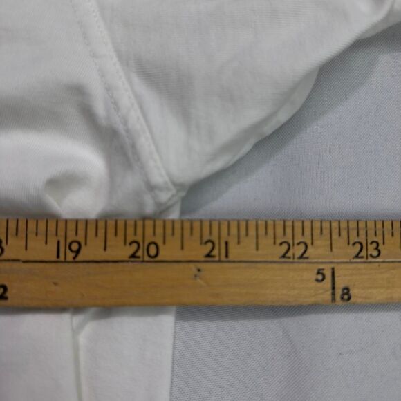 Nike Golf Polo Shirt Men’s Medium White Embroidered Pink Swoosh Made in Peru - Picture 6 of 7